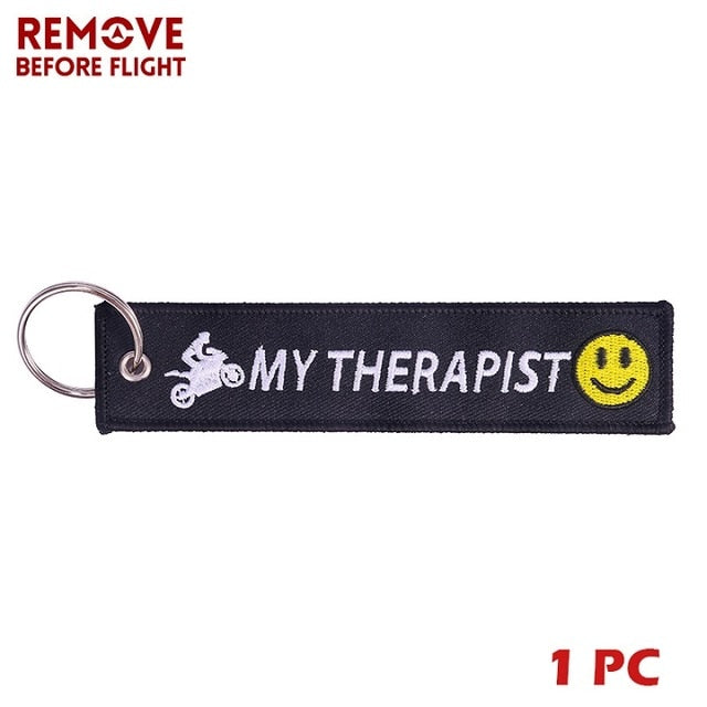 Keychain Launch Key Chain Keychains for Motorcycles and Cars Key Tag New Embroidery Key Fobs