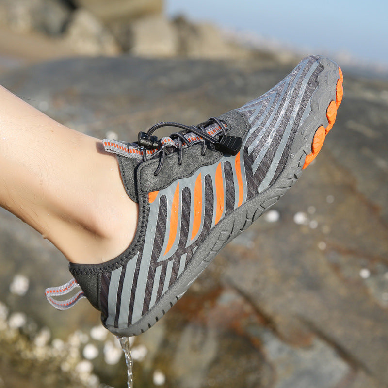 Five finger large size water shoes Men shoes couple shoes women outdoor diving shoes beach shoes fitness cycling hiking shoes