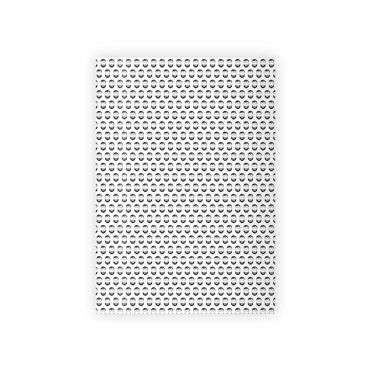 Bearded logo Gift Wrapping Paper Rolls, 1pc