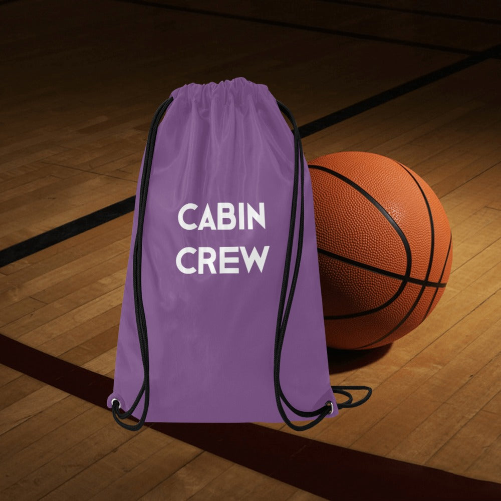 Cabin Crew Drawstring Bags (Model 1604) (Small)