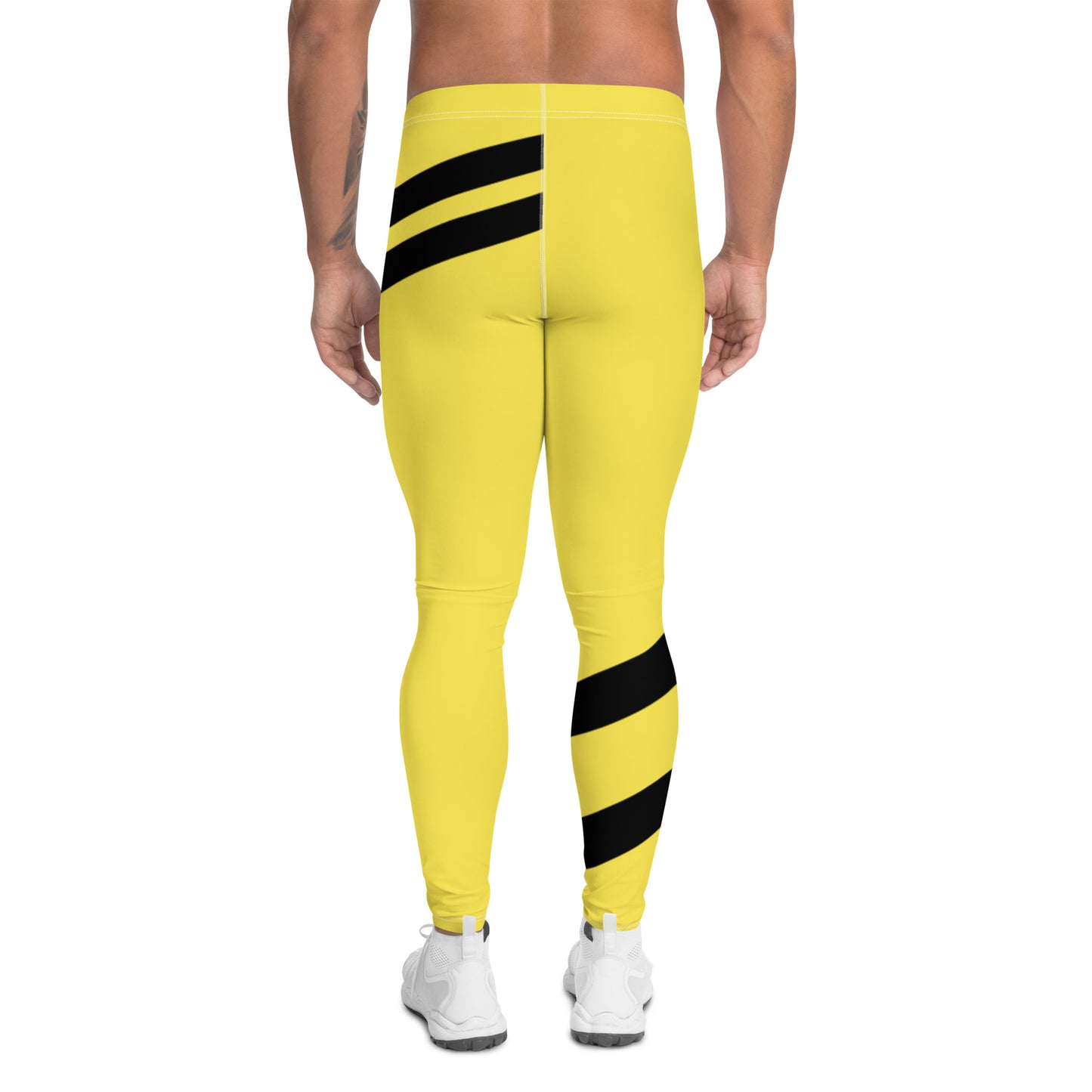 BeeHave Signature Yellow Stripes Men's Leggings