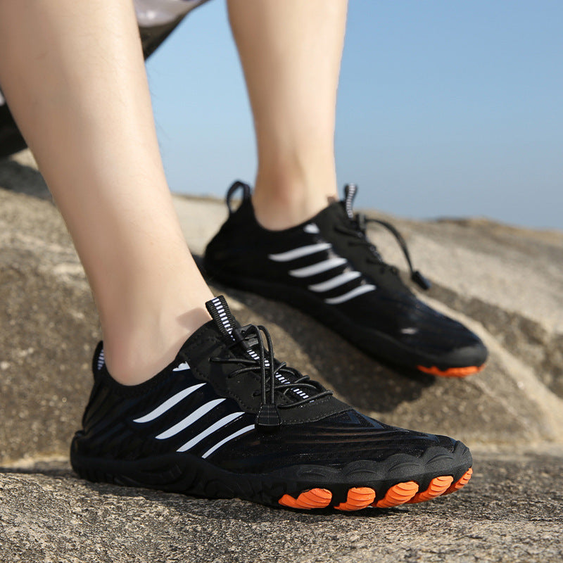 Five finger large size water shoes Men shoes couple shoes women outdoor diving shoes beach shoes fitness cycling hiking shoes
