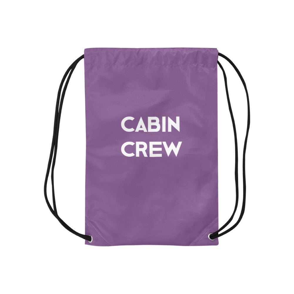 Cabin Crew Drawstring Bags (Model 1604) (Small)