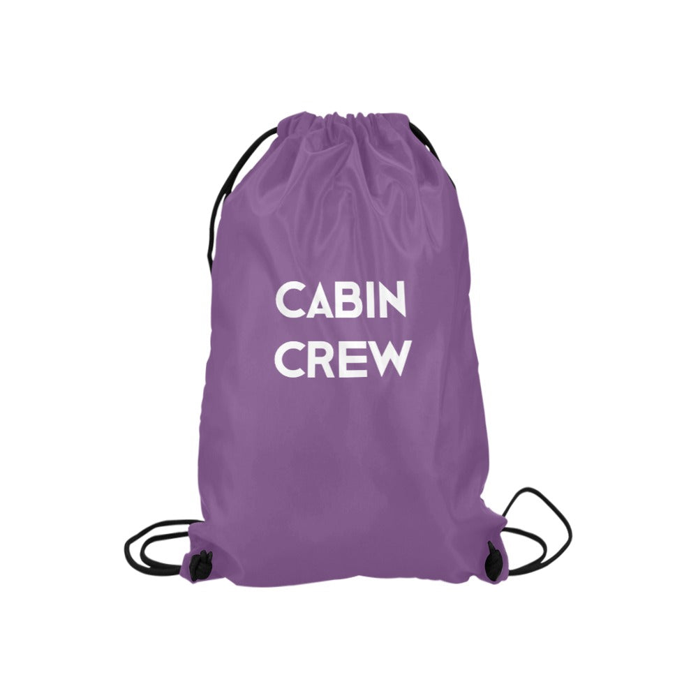 Cabin Crew Drawstring Bags (Model 1604) (Small)