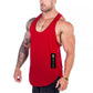 Gym Tank Top Mens Bodybuilding Clothing Summer Fitness Singlets Quick Dry Mesh Breathable Sports Sleeveless Shirts Workout Vest