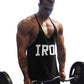 Men's 100% Cotton Workout Gym Tank Top Muscle Sleeveless Sportswear Bodybuilding Training Fashion Sports Shirts Plus Size Vest