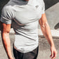 Fitness Brother Mens Running Sports Slim Fit Short Sleeve Quick Drying Clothes Milk Silk Quick Drying Training T shirt