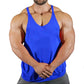 Muscular Man Gyms Men's Clothes Tank Top Vest Gym Bodybuilding and Fitness Stringer Clothing Workout Brand Singlets Shirt Muscle