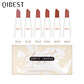 QIBEST Mini Capsule Lipstick Set Velvet Matte Matte Lipstick Long lasting Pill Lipstick