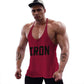 Men's 100% Cotton Workout Gym Tank Top Muscle Sleeveless Sportswear Bodybuilding Training Fashion Sports Shirts Plus Size Vest