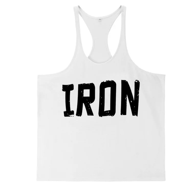 Men's 100% Cotton Workout Gym Tank Top Muscle Sleeveless Sportswear Bodybuilding Training Fashion Sports Shirts Plus Size Vest