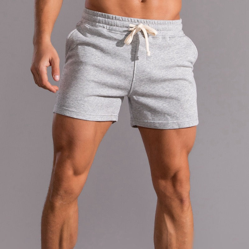 Cotton Sports Shorts, Mens Trendy Mens Cropped Pants, Oversized Casual Cropped Pants, Running Fitness Pants