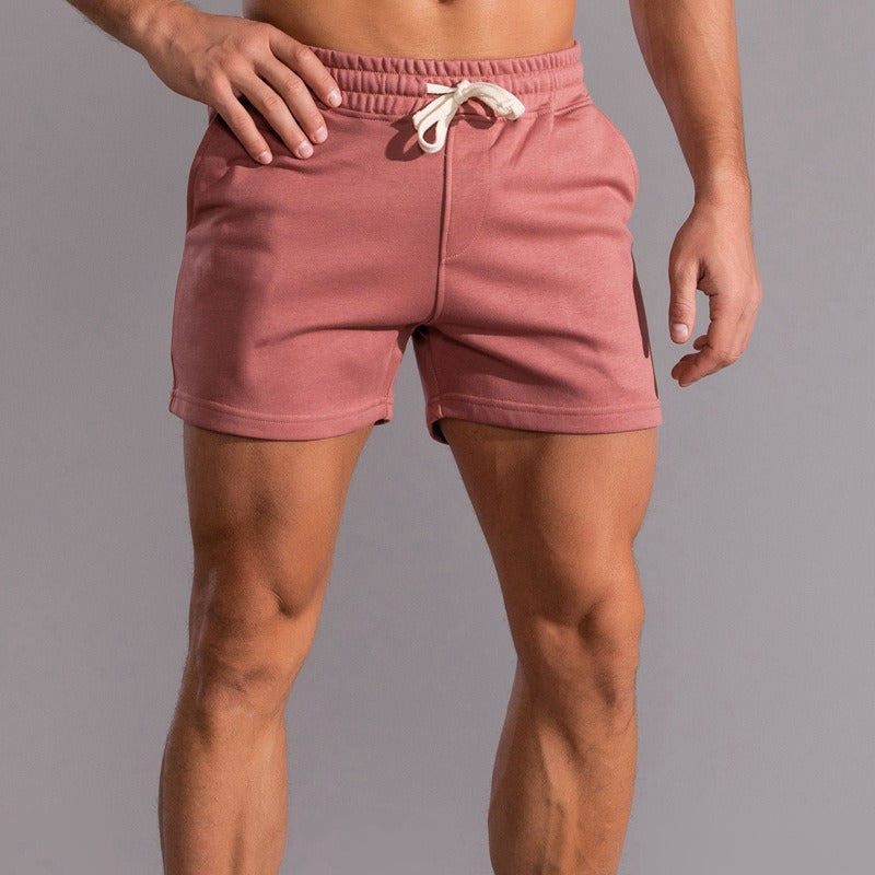 Cotton Sports Shorts, Mens Trendy Mens Cropped Pants, Oversized Casual Cropped Pants, Running Fitness Pants