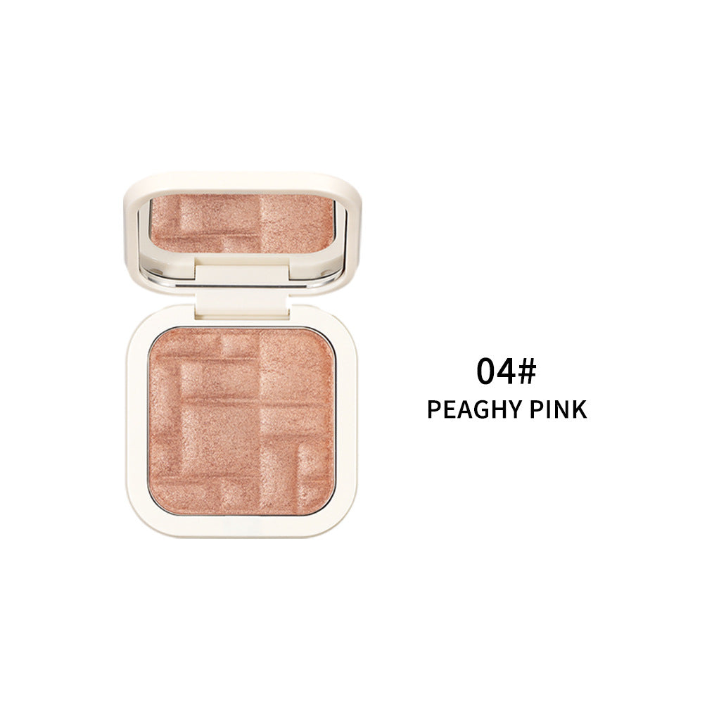 QIBEST Highlighting Powder Repairing Natural Nude Makeup Glitter Brightening Highlighting Powder