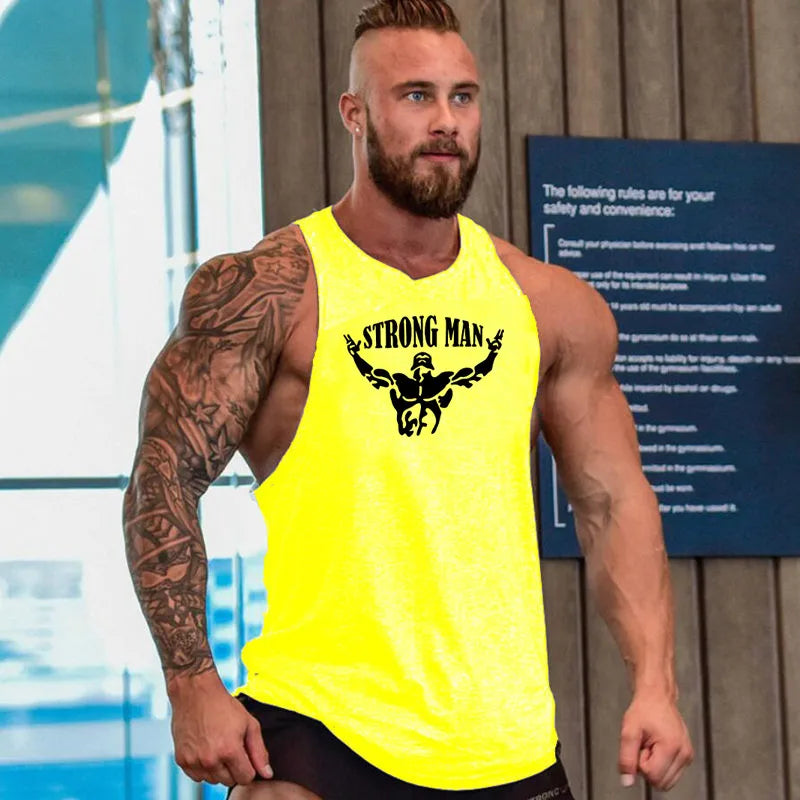 Men Short sleeve Oversized T-shirt GYM Gray Print t shirt Gym Fitness Bodybuilding Workout Tees Tops Male Summer Brand Clothing