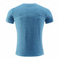 Men's short sleeved sports T-shirt, quick drying clothes, summer running clothes, fitness clothes