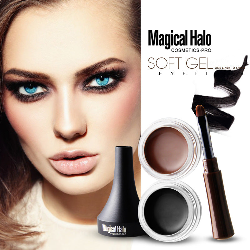 Makeup Magical Halo Waterproof Eyeliner No Smudge Brow Cream