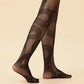 Fun mesh hollowed out stockings snake pattern jumpsuit animal stockings