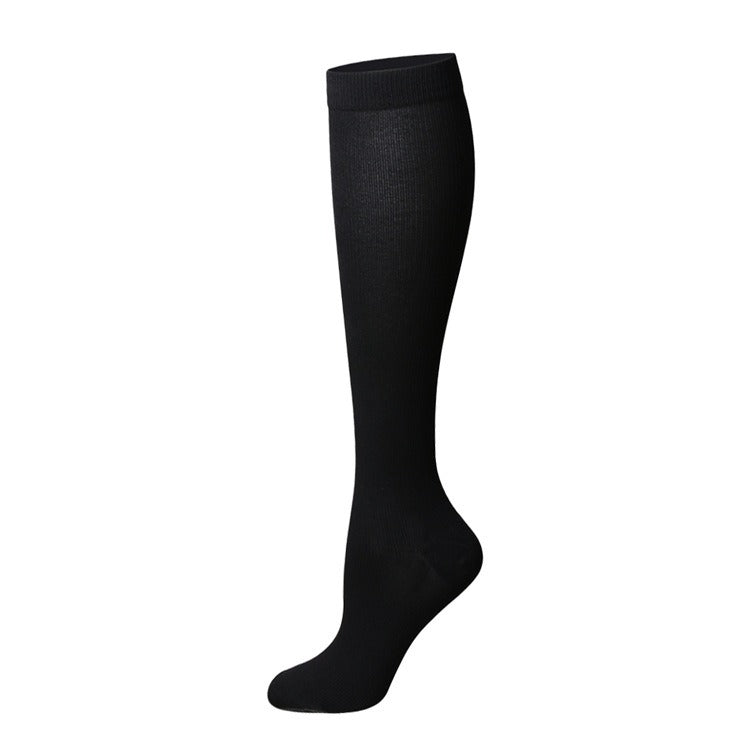 Medium tube solid color compression socks jump rope sports socks pressure socks student calf socks pressure socks