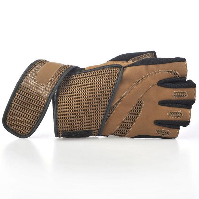 Men Gym Body Building Training Brand Fitness Gloves