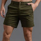 Work pants with zipper and elastic waist, super short shorts, casual pants