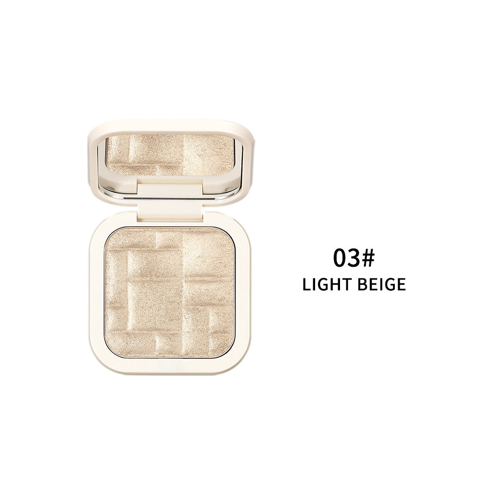 QIBEST Highlighting Powder Repairing Natural Nude Makeup Glitter Brightening Highlighting Powder