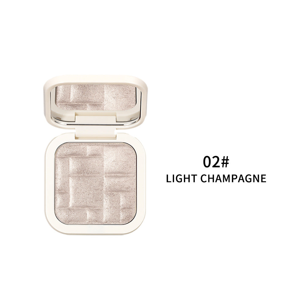 QIBEST Highlighting Powder Repairing Natural Nude Makeup Glitter Brightening Highlighting Powder