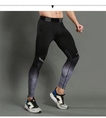 Men's Trousers, Sports Pants, Compression Pants, Tight Yoga Pants, Fitness Running Clothes, Cycling Clothes, Quick-drying Pants