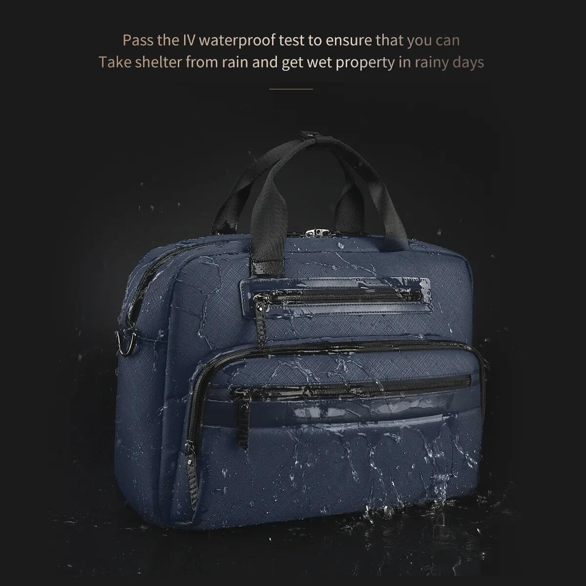 Tigernu 12-14.1"Briefcase Laptop Business Men Briefcase Waterproof Handbag Fashion Travel Handbag Messenger Bag Connect Series