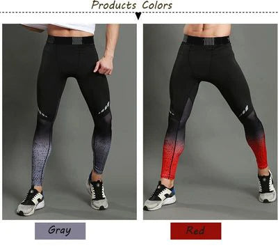 Men's Trousers, Sports Pants, Compression Pants, Tight Yoga Pants, Fitness Running Clothes, Cycling Clothes, Quick-drying Pants