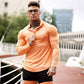 New Men's Long-sleeved Camouflage Fitness Spring Self-cultivation T-shirt Leisure Gym Fitness Quick-drying Sports Fashion Tops