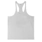 Men's Gym Workout Bodybuilding  Cotton Tank Tops  Y Back Fitness Thin Shoulder Strap Muscle Fit Stringer Sleeveless Shirt