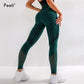 Peeli High Waist Seamless Leggings Yoga Pants Push Up Fitness Tight Workout Tummy Control Gym Leggings Athletic Pants Sportswear