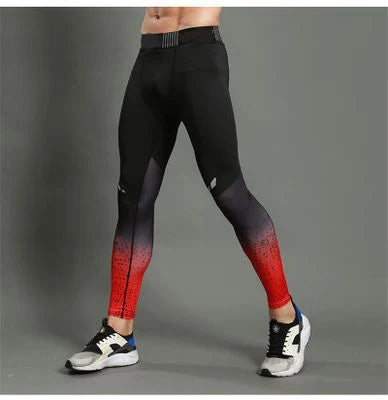 Men's Trousers, Sports Pants, Compression Pants, Tight Yoga Pants, Fitness Running Clothes, Cycling Clothes, Quick-drying Pants