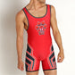 USA Poshmark Cellblock 13 Mens Wrestling Zipper Singlets One-Piece Powerlifting Sleeveless Gym Sport Fitness Clothing