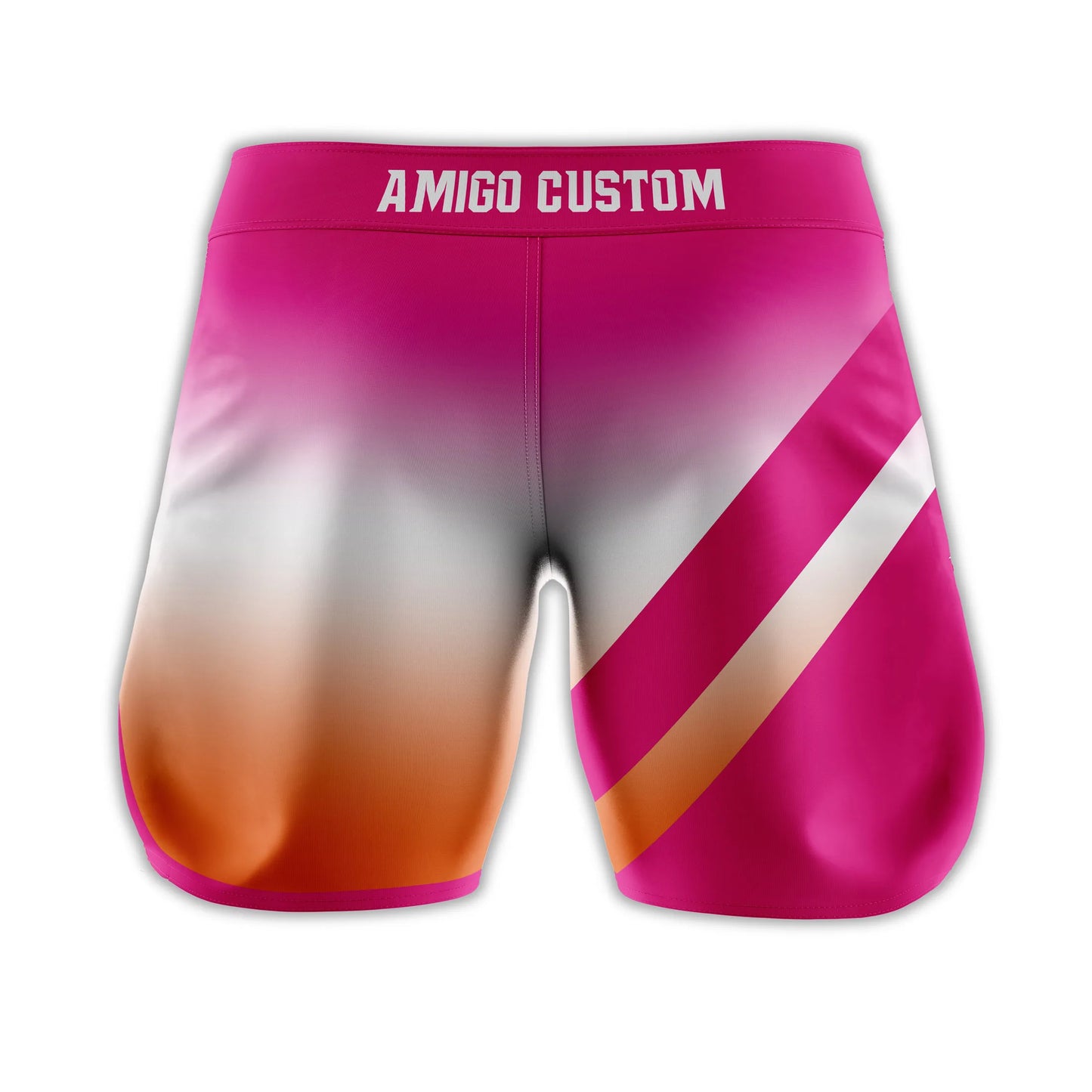 Bodybuilding Physique Competition Shorts with Quick Dry & Breathable Gradient Color Fitness Pants