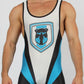 USA Poshmark Cellblock 13 Mens Wrestling Zipper Singlets One-Piece Powerlifting Sleeveless Gym Sport Fitness Clothing