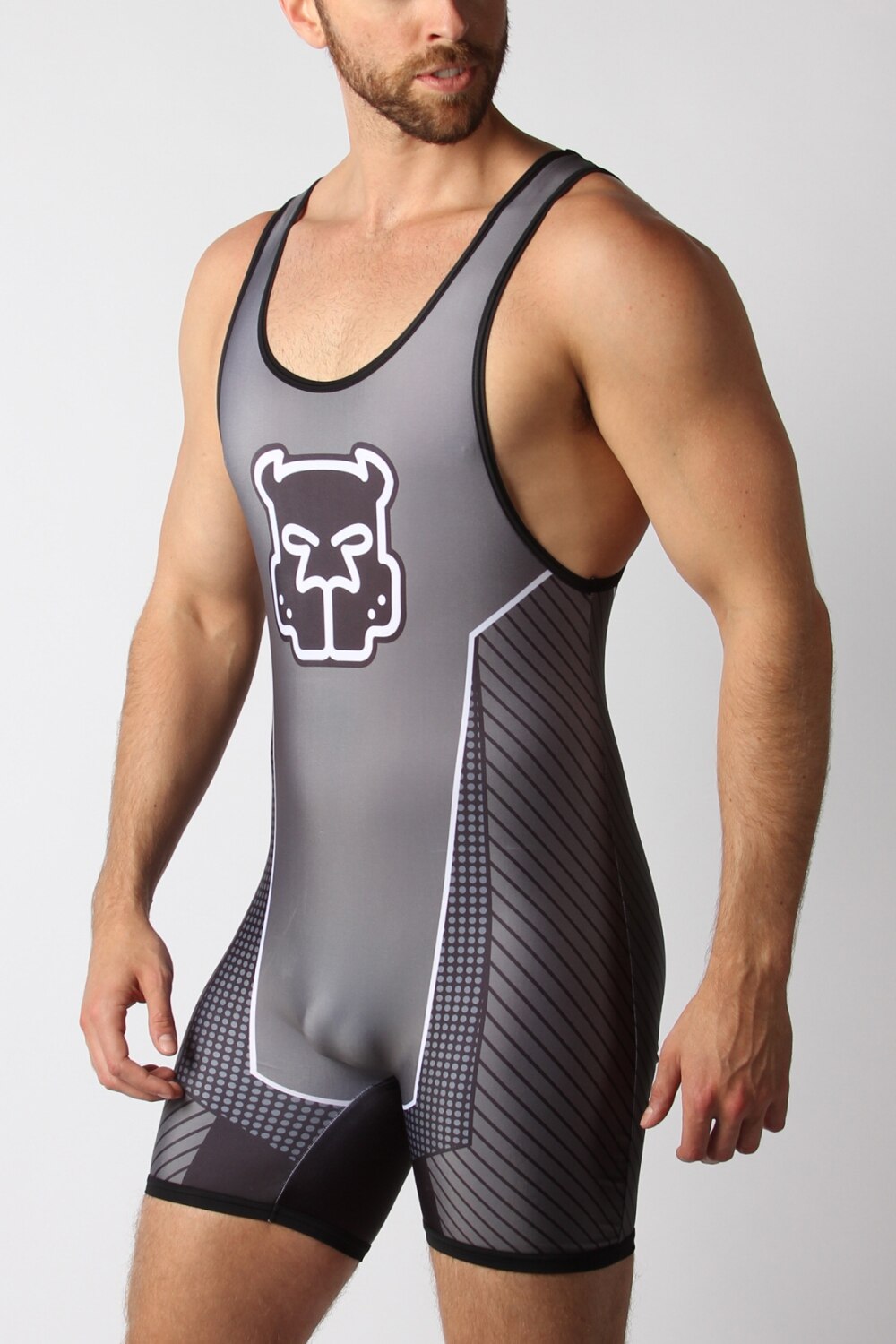 USA Poshmark Cellblock 13 Mens Wrestling Zipper Singlets One-Piece Powerlifting Sleeveless Gym Sport Fitness Clothing