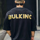 2023 New Men Gym Workout Fitness Cotton Short Sleeve T-shirt Hip Hop Summer Running Oversized Bodybuilding Tops Sports Tees