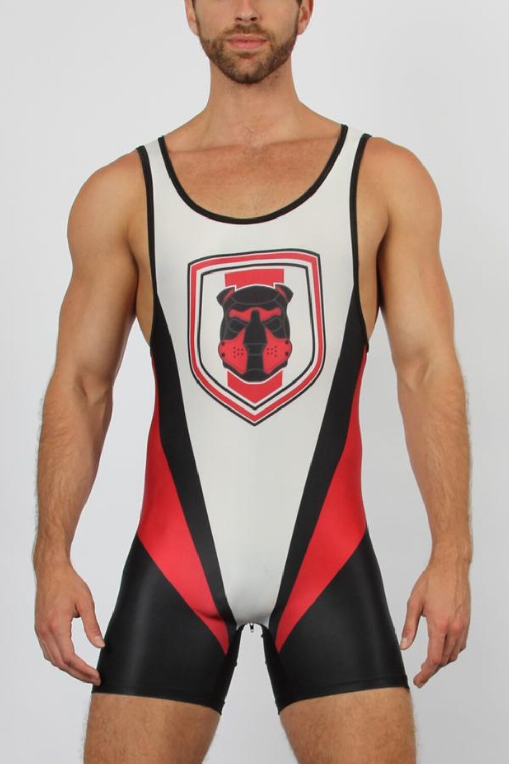 USA Poshmark Cellblock 13 Mens Wrestling Zipper Singlets One-Piece Powerlifting Sleeveless Gym Sport Fitness Clothing