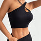 Crisscross Cutout Crop Active Tank US/CANADA only