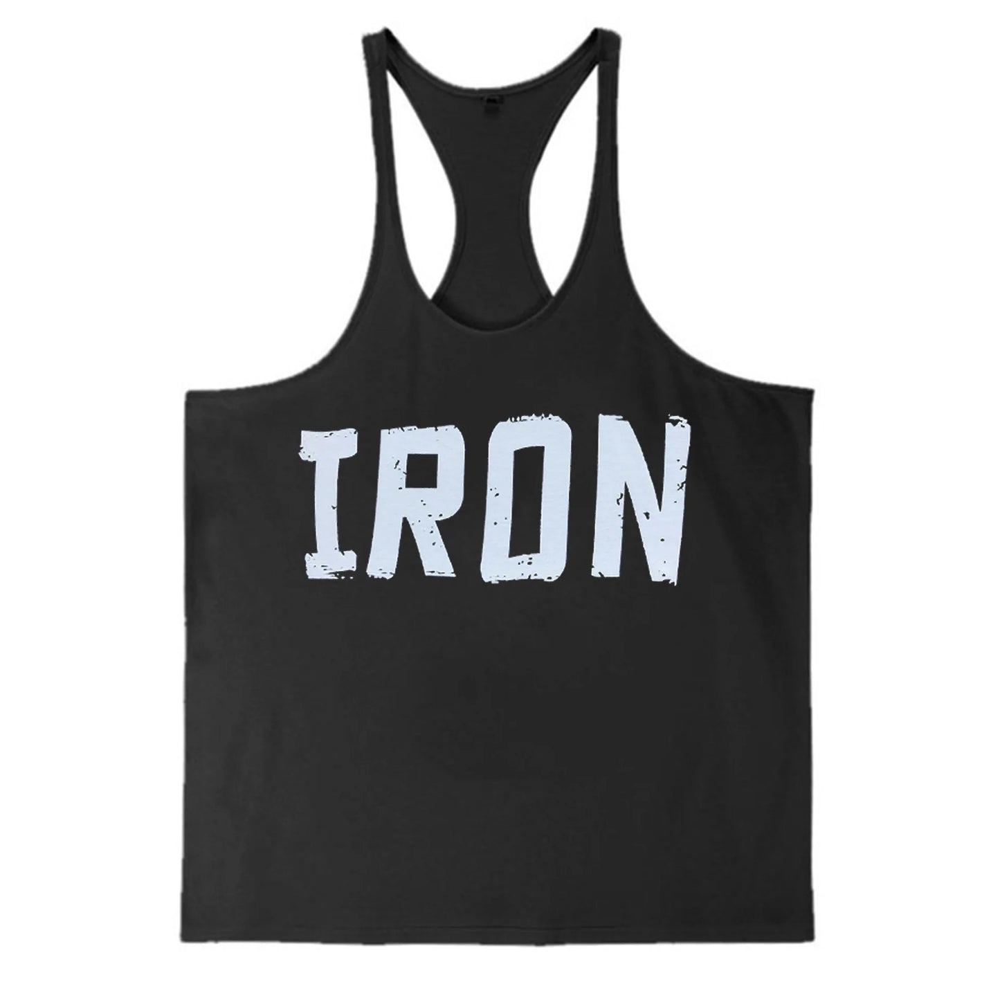 Men's 100% Cotton Workout Gym Tank Top Muscle Sleeveless Sportswear Bodybuilding Training Fashion Sports Shirts Plus Size Vest