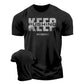 Men's T-Shirt Strength Earned Workout Gy 3D Print T-Shirts Funny Short Sleeves Muscle Man Tough Guy Oversized Men Clothing Tops