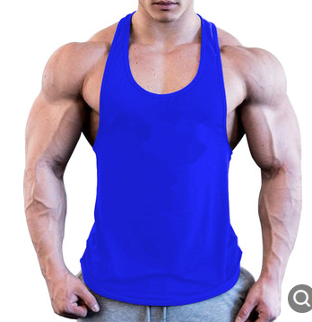 Gym Men Muscle Sleeveless Shirt Tank Top Bodybuilding Sport Fitness Workout Vest