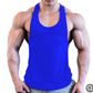 Gym Men Muscle Sleeveless Shirt Tank Top Bodybuilding Sport Fitness Workout Vest