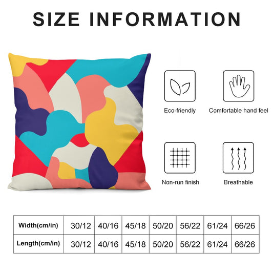 The Pillow collection - Plush pillow case (double-sided design)