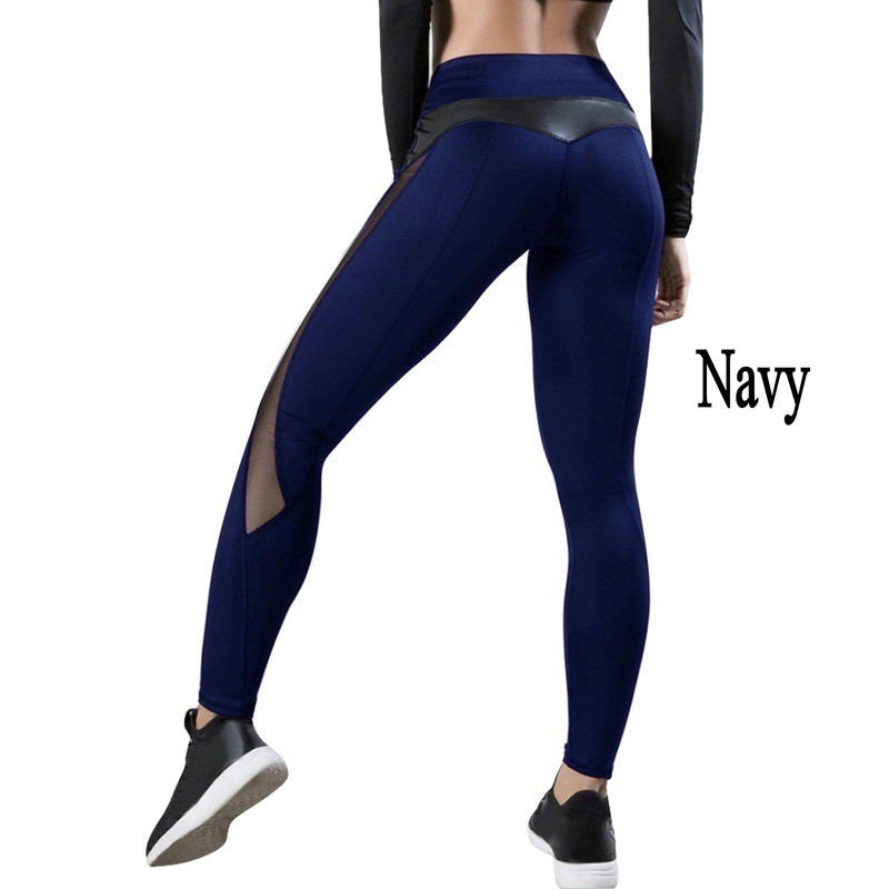 Women Leggings Sexy Pants Push Up Fitness Gym Leggins Running Mesh Leggins Seamless Workout Pants Femme High Waist Mujer