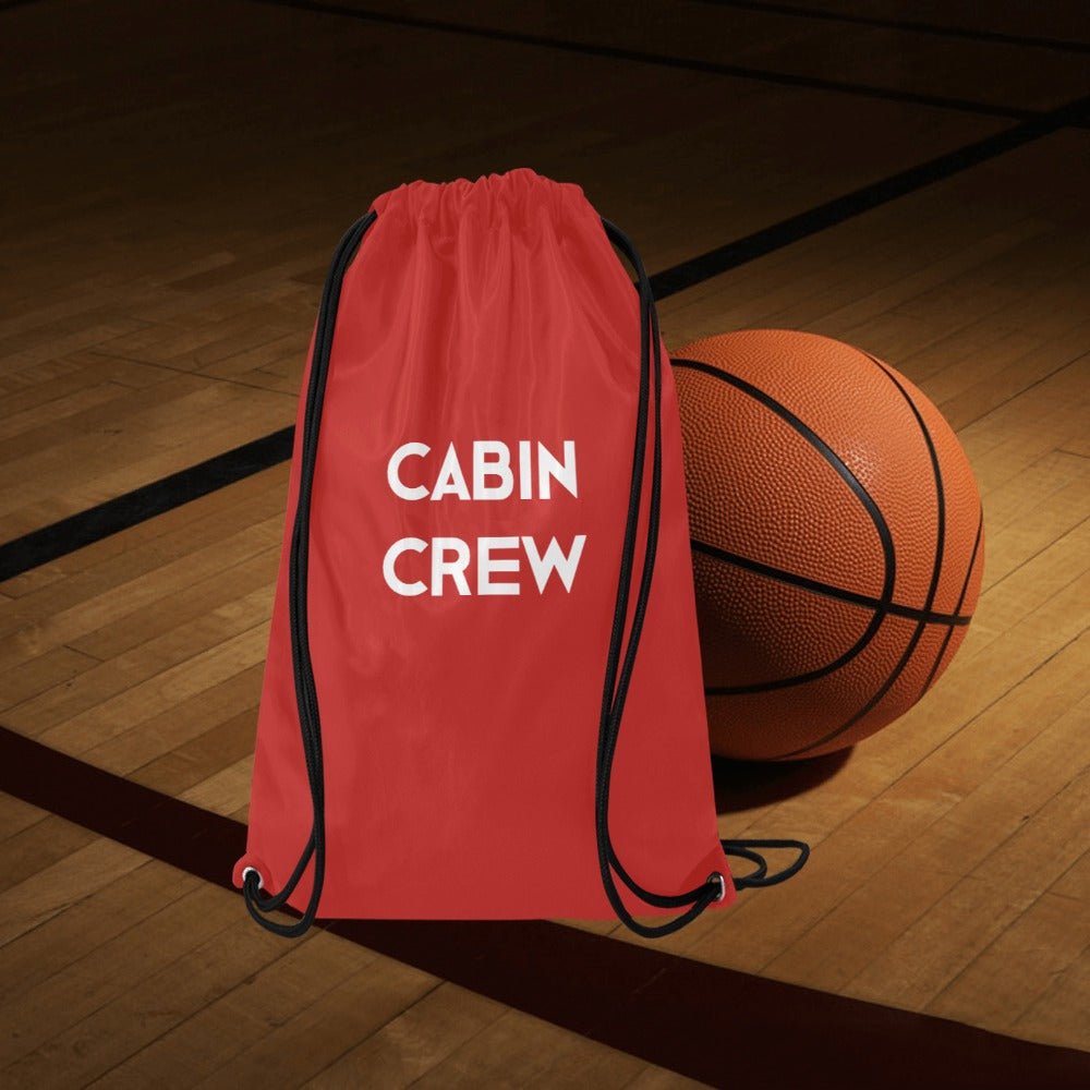 Cabin Crew Drawstring Bags  (Model 1604) (Small)