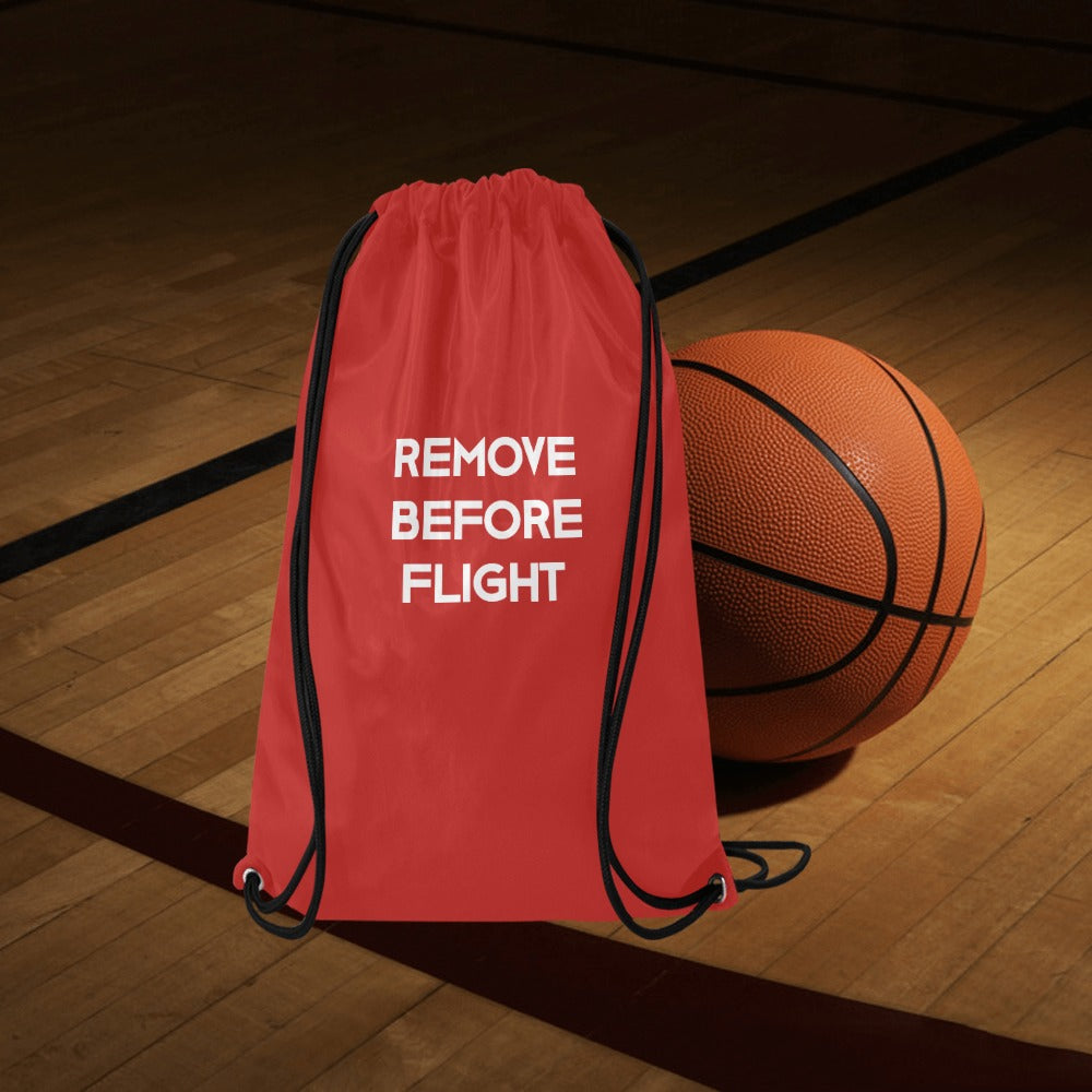 Remove before Flight Drawstring Bags  (Model 1604) (Small)