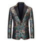 Collection of new men's suit African style suit men's coat